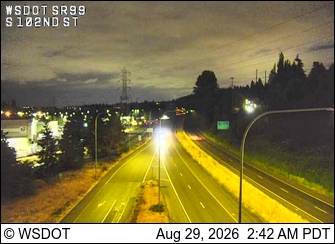 SR 99 at MP 23.7: S 102nd St live camera view