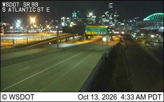 SR 99 at MP 30.2: S Atlantic St, East live camera view