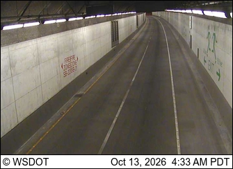 SR 99 at MP 30.8: SB Tunnel, South end live camera view