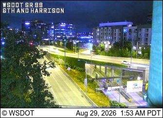 SR 99 at MP 32.6: 6th Ave/Harrison live camera view