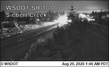 US 101 at MP 256: Siebert Creek live camera view