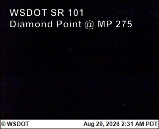 US 101 at MP 274.6: Diamond Point live camera view
