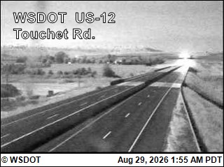 US 12 at MP 319.89: Touchet Road live camera view