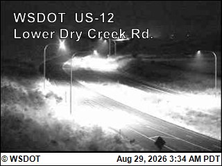 US 12 at MP 324.31: Lower Dry Creek Road live camera view