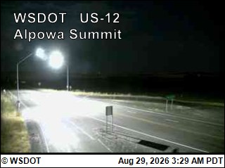 US 12 at MP 413.3: Alpowa Summit live camera view