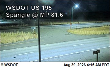 US 195 at MP 81.6: Spangle (2) live camera view