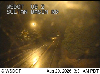 US 2 at MP 23.2: Sultan Basin Rd live camera view