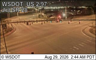 US 2 at MP 127.8: US 97 I/C E. End Odabashian Br. live camera view