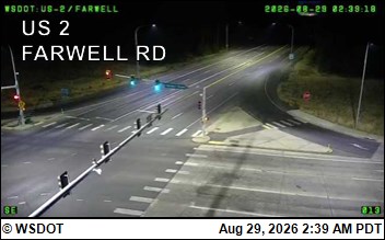 US 2 at MP 295.6: Farwell Rd live camera view