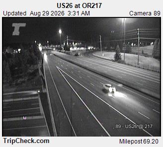 US 26 at ORE 217 live camera view