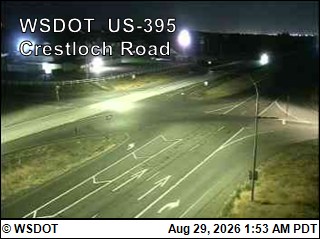 US 395 at MP 30.23 Crestloch live camera view