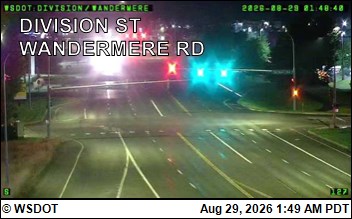 US 395 at MP 167.9: Wandermere Rd live camera view