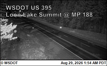 US 395 at MP 188.1: Loon Lake Summit (6) live camera view