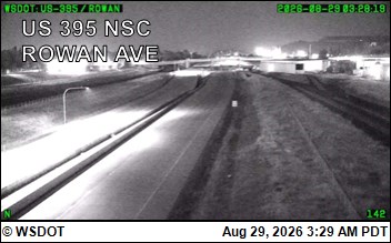 US 395 NSC at MP 161: Rowan Ave live camera view
