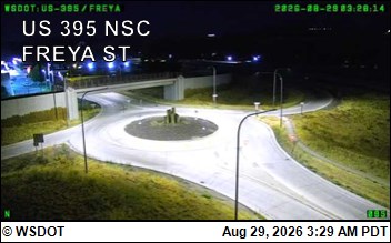 US 395 NSC at MP 162.1: NSC 395 & Freya live camera view