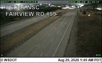 US 395 NSC at MP 163.4: NSC 395 & Fairview live camera view