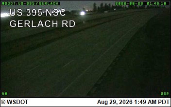 US 395 NSC at MP 163: NSC 395 & Gerlach live camera view