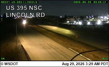 US 395 NSC at MP 162.5: NSC 395 & Lincoln live camera view