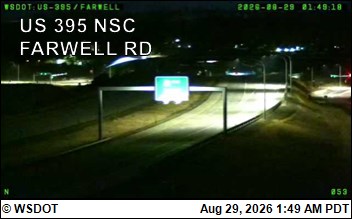 US 395 NSC at MP 165.2: NSC 395 & Farwell live camera view