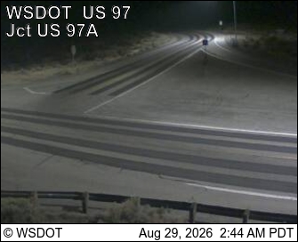 US 97 at MP 240: N. Chelan Falls live camera view