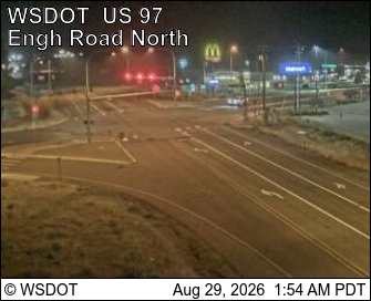 US 97 at MP 292: Engh Rd (View North) live camera view
