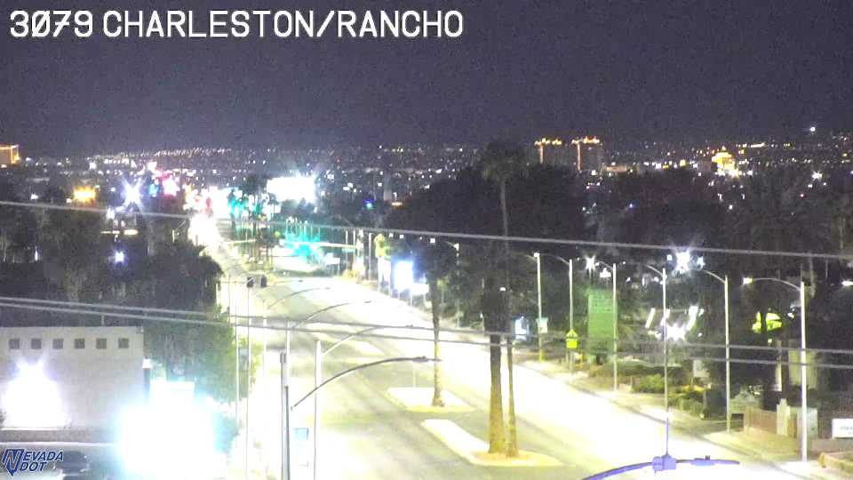 Charleston Blvd & Rancho Dr live camera view