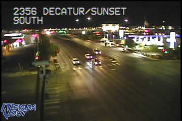 Decatur Blvd & Sunset Rd live camera view