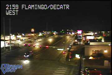 Flamingo Rd & Decatur Blvd live camera view