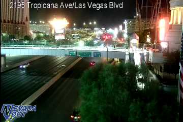 Tropicana Ave & Las Vegas Blvd Arena live camera view