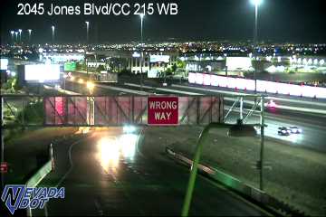 Jones Blvd & South CC 215 215 WB Ramp live camera view