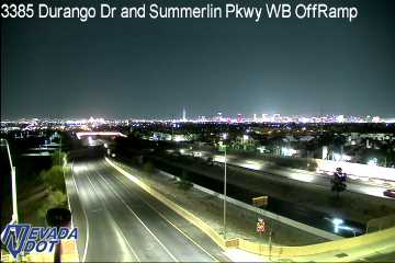 Summerlin Pkwy & Durango Dr WB Ramp live camera view