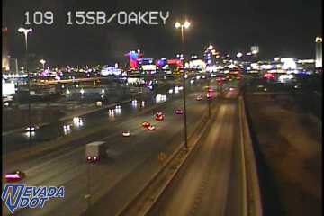 I-15 SB Oakey live camera view