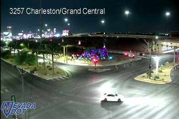 Charleston Blvd & Grand Central Pkwy live camera view