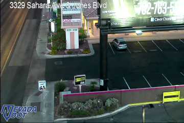 Sahara Ave & Jones Blvd live camera view