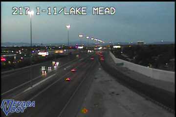 US 95 SB Lake Mead live camera view