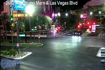 Las Vegas Blvd & MGM_Park Ave Arena live camera view