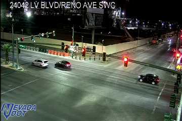 Las Vegas Blvd & Luxor live camera view