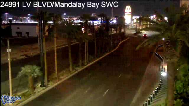 Las Vegas Blvd & Mandalay Bay Stadium live camera view
