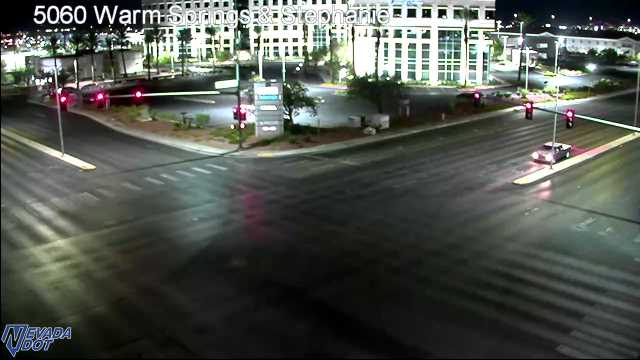 Stephanie St & Warm Springs Rd live camera view