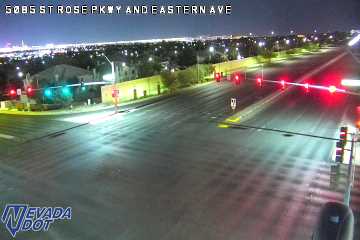 Eastern Ave & St Rose Pkwy live camera view
