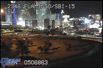 Flamingo Rd & I-15 SB Ramp live camera view