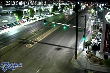 Sahara Ave & McLeod Dr live camera view