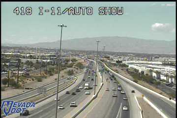 I-515 NB Auto Show live camera view