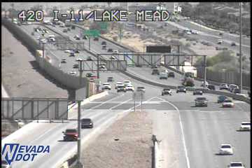 I-11 NB S I-215 live camera view