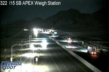 I-15 SB Apex Weigh Station mm61 live camera view