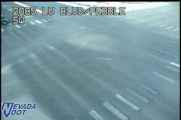 Las Vegas Blvd & Pebble Rd live camera view