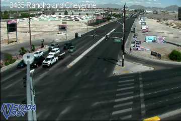 Rancho Dr & Cheyenne Ave live camera view