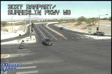 Rampart Blvd & Summerlin Pkwy WB live camera view