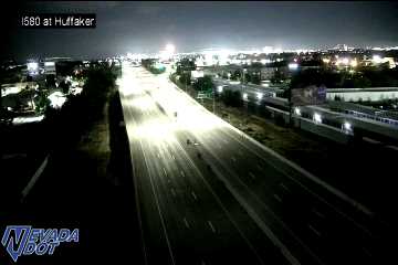 I580 @ Huffaker live camera view