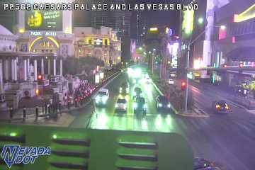 Las Vegas Blvd & Caesars Dr F1 live camera view